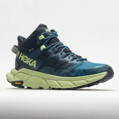 HOKA Trail Code GTX Men's Blue Graphite/Blue Coral -Hoka Shoes Shop 631238 5