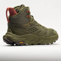 HOKA Anacapa Breeze Mid Men's Avocado/Burnt Ochre -Hoka Shoes Shop 631389 6